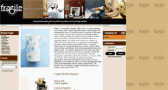 Desktop Screenshot of fragilegifts.com